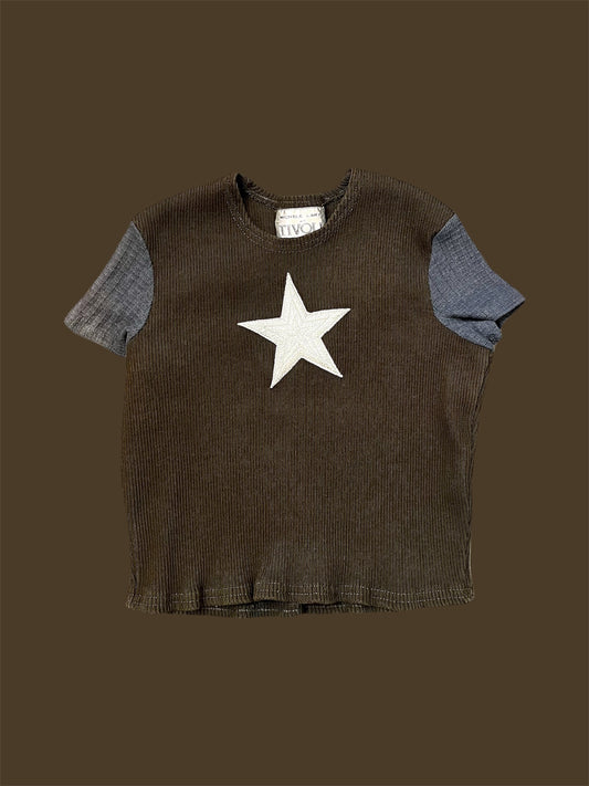 90s Rare Michele Lamy Star Baby Tee