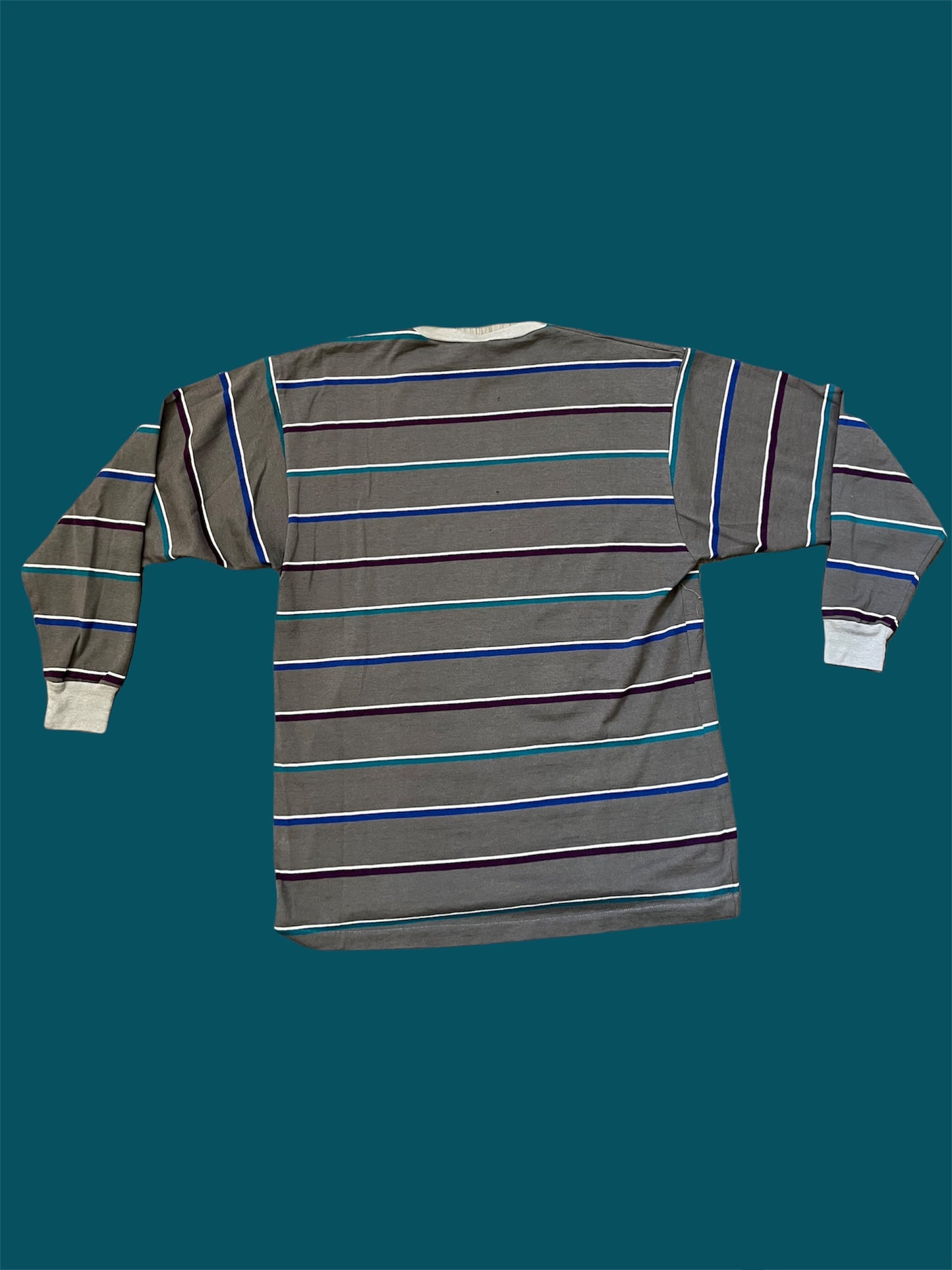 90s Street Code Striped Tonal Longsleeve