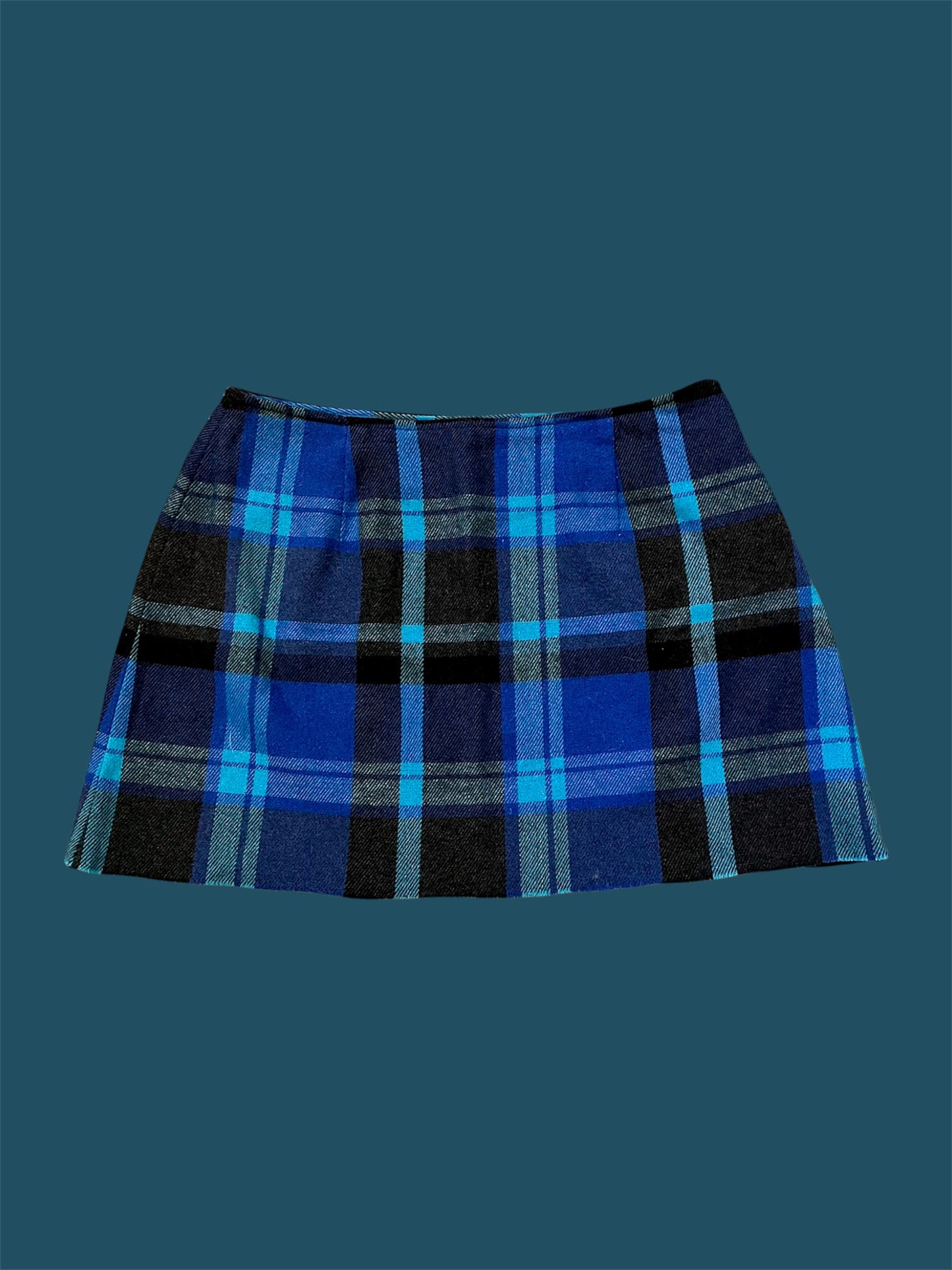 90s The Limited Plaid Mini Skirt