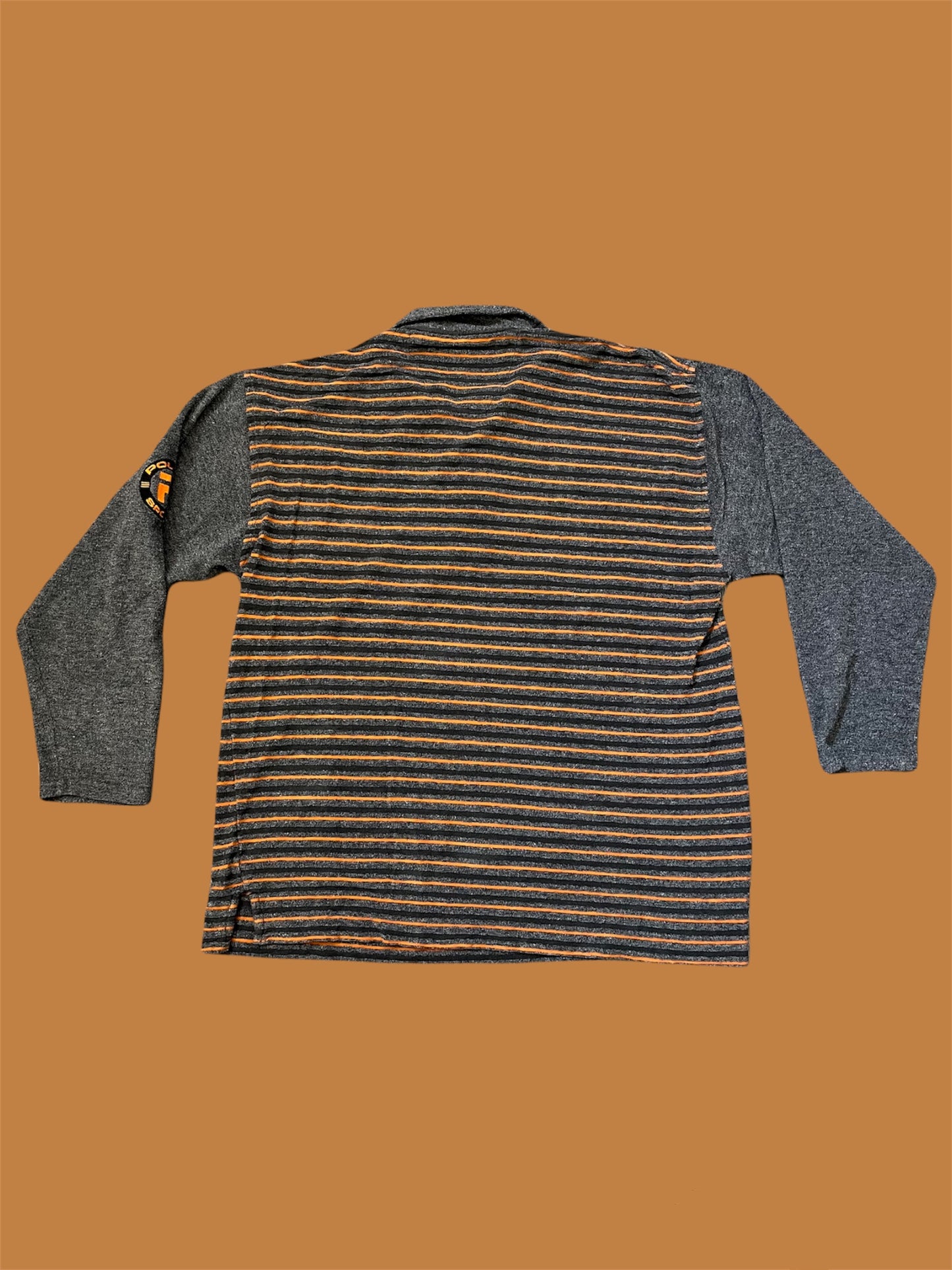 90s Pound Sport Ribbed Striped Longsleeve