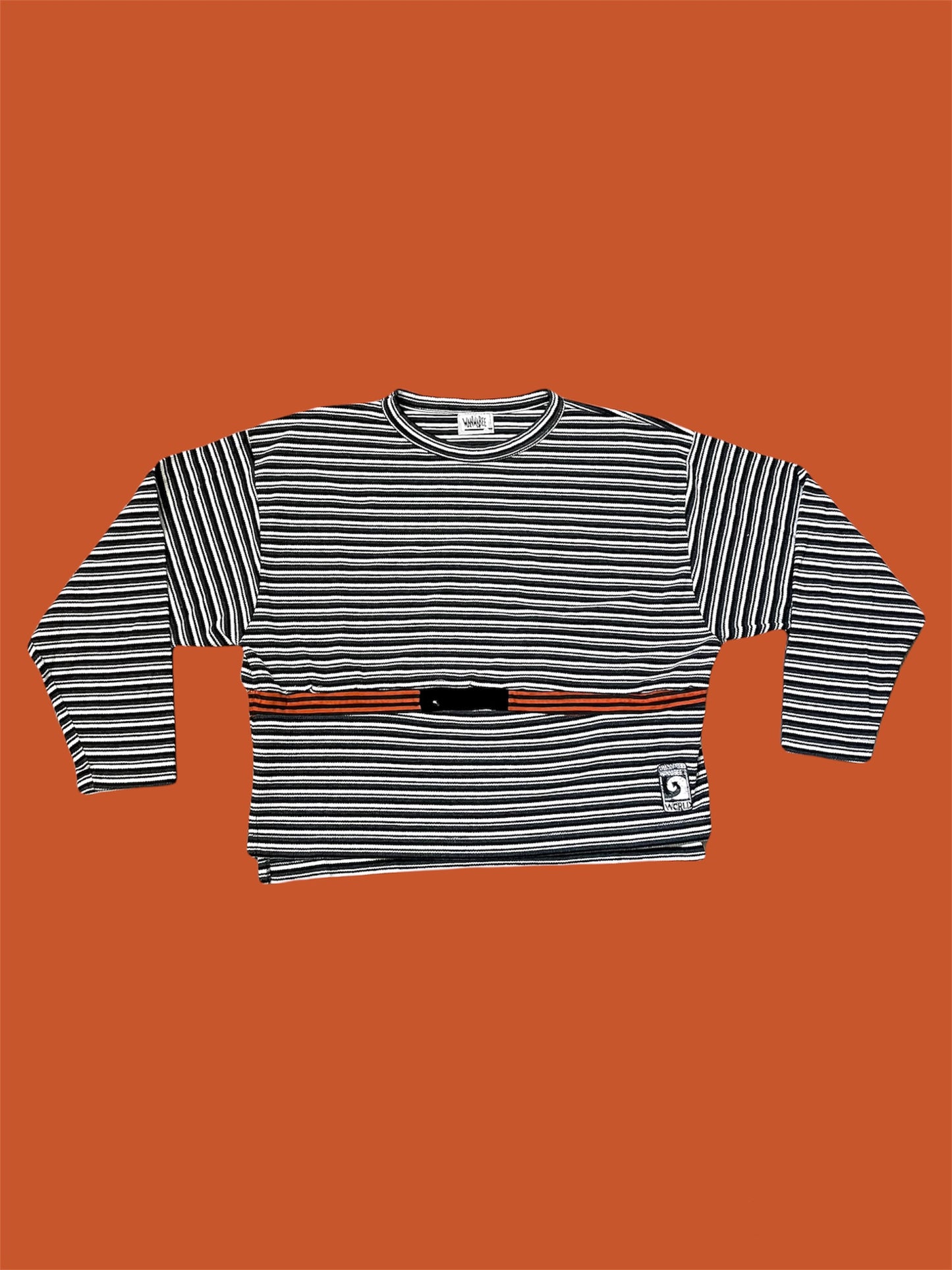 90s Wannabee Striped Tonal Longsleeve