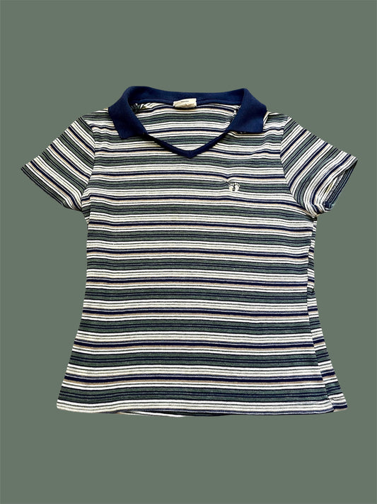 90s Hang Ten Tonal Striped Top Baby Tee