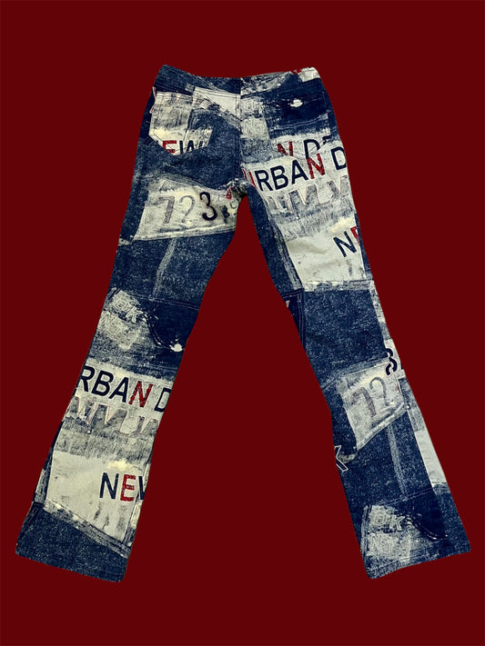 Y2K DKNY Destination Denim Flares