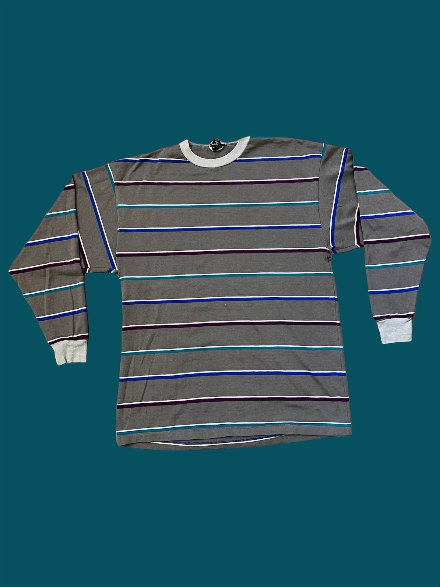 90s Street Code Striped Tonal Longsleeve